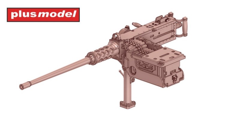 Plusmodel DP3045 Machine gun Browning 05 - tank version 1/35