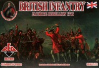 Red Box 72049 Jacobite Rebellion British Infantry 1/72