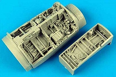 Aires 4370 F-16C Falcon wheel bays 1/48