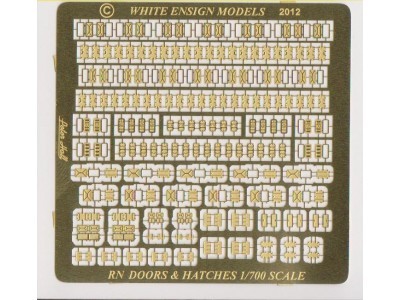 White Ensign Models PE 7108 RN DOORS &amp; HATCHES, WW2 - PRESENT 1/700