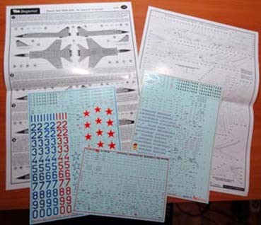Begemot Decals 48-040 Декаль МиГ-31БМ (БСМ) 1/48