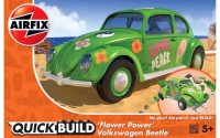 Airfix J6031 VW Beetle Flower Power QUICK BUILD No Glue! - No paint! - Just BUILD!