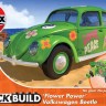 Airfix J6031 VW Beetle Flower Power QUICK BUILD No Glue! - No paint! - Just BUILD!