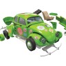 Airfix J6031 VW Beetle Flower Power QUICK BUILD No Glue! - No paint! - Just BUILD!