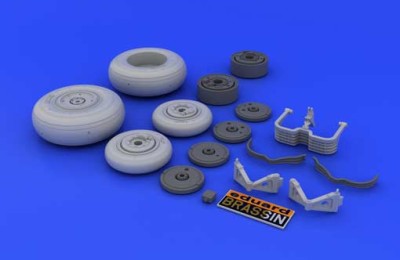 Eduard 648037 1/48 Набор дополнений MiG-29 wheels