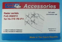 AML AMLA48090 Radar aerials FuG 202/212 for He 219 V6-V11 1/48