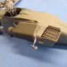 Metallic Details MDR48182 Boeing/Hughes AH-64 E Apache engines (designed to be used with Hasegawa kits) 1/48