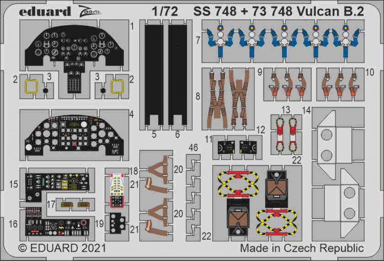 Eduard SS748 Vulcan B.2 (AIRF) 1/72