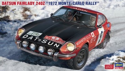 Hasegawa 20374 Автомобиль Datsun Fairlady 240Z 1972 Rally Monte-Carlo 1/24