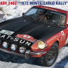 Hasegawa 20374 Автомобиль Datsun Fairlady 240Z 1972 Rally Monte-Carlo 1/24