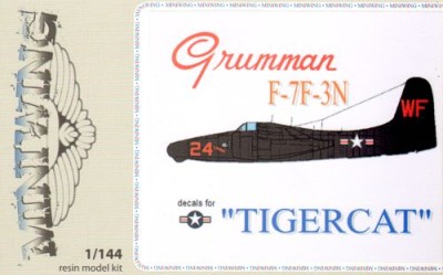 Miniwing MINI042 Grumman F7F-3N Tigercat 1/144