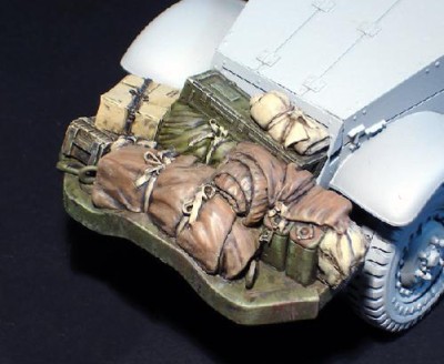 Blast Models BL35101K Бампер с поклажей на БТР США 1:35