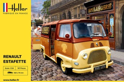 Heller 80743 Renault Estafette Tolee 1/24