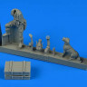 Aerobonus 480179 Middle East Allied Pilot WWII with dog 1/48