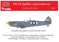 Aims AIMS48P047 Supermarine Spitfire PR.XI for the Eduard Mk.VIII kit (designed to be used with Eduard kits) 1/48