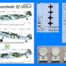 AML AMLD32002 Декали Bf-109K-4 Part II. (with resin wheels) 1/32