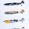 Attitude Aviation As BUC-32015 Decal Bf 109/HA-1112 1990s Airshow Star 1/32