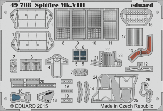 Eduard 49708 Spitfire Mk.VIII 1/48