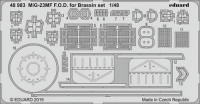 Eduard 48983 SET MiG-23MF F.O.D. for Brassin set (EDU)