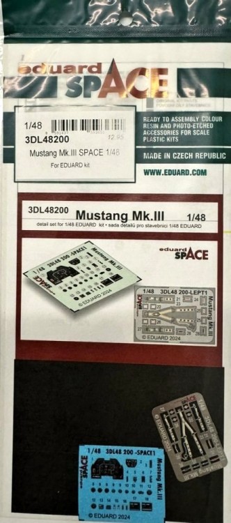 Eduard 3DL48200 Mustang Mk.III space (EDU) 1/48