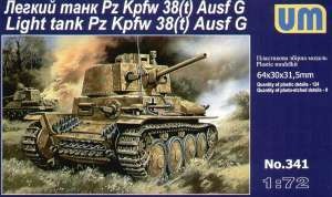 UniModel UMM-72341 Light tank PzKpfw 38(t) Ausf.G 1/72