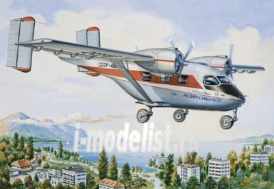 Восточный Экспресс 14437 Пассажирский самолет Ан-14 Аэрофлот 1/144