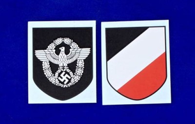 Kora Model HD1006 Decal Wehrm.Feldgendarm. Insignia (1935, 1943) декаль 1/1