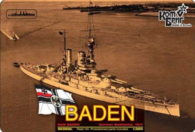 Combrig 3535WL German Battleship SMS Baden, 1917 1/350