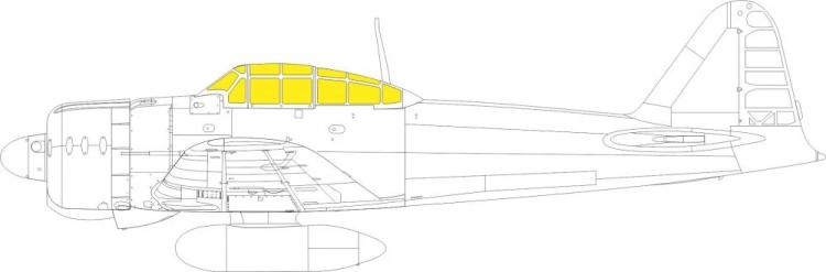 Eduard EX899 Mask A6M3 Zero TFace (EDU) 1/48