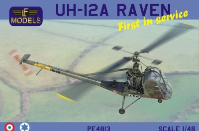 Lf Model P4813 UH-12A Raven First in service (4x camo) 1/48