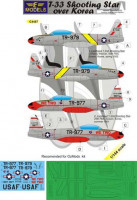 Lf Model C4487 Decals T-33A Shooting Star over Korea 1/144