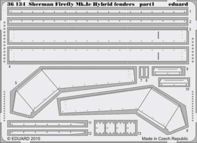 Eduard 36134 Sherman Firefly Mk.Ic Hybrid fenders Dragon