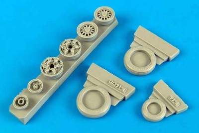 Wheelliant 148010 F-16C/CJ (block 40/50/60) weighted whlees 1/48