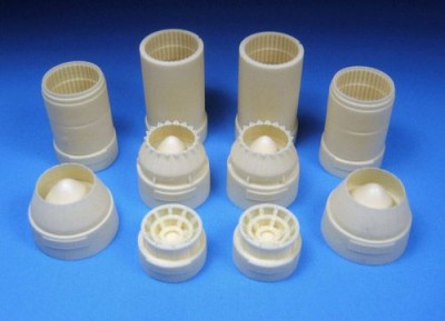 Barracuda Studios BCR72287 Tupolev Tu-22 Blinder Exhaust and Afterburner Set 1/72