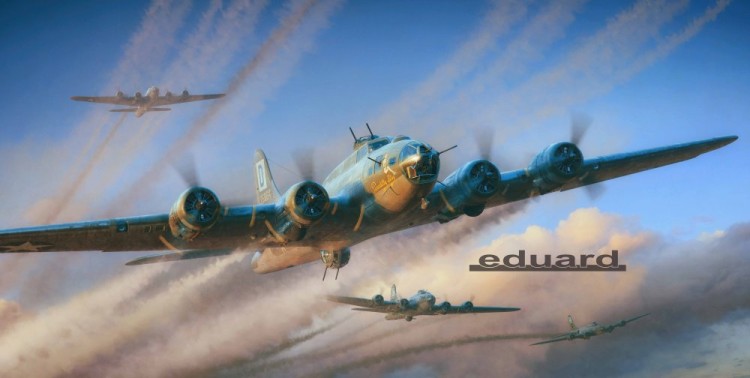 Eduard 11183 B-17F The Bloody Hundredth 1943 (HKM) 1/48