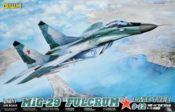 Great Wall Hobby L4811 МиГ-29 9-12 Fulcrum A (Late) 1/48