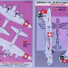 Kora Model NDT48015 Boeing B-17G-35-BO Swiss AF декали 1/48