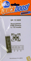 Quickboost 72669 Buccaneer FOD covers (AIRFOX) 1/72