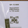 Quickboost QB72 669 Buccaneer FOD covers (AIRFOX) 1/72