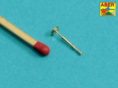 Aber 35 L-306 Barrels for British Cruiser Tanks Mk.IIA, A10 Mk.IA and also Mk.I A9; 40mm 2pdr. + 2pcs. Besa MG(designed to be used with Gecko Models kits) 1/35