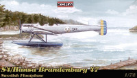 Kora Model 72104 S4/Hansa Brandenburg 47 (Swedish Floatplane) 1/72