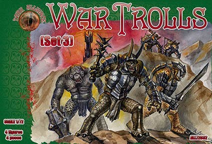 Dark Alliance ALL72032 War Trolls Set 3 1/72