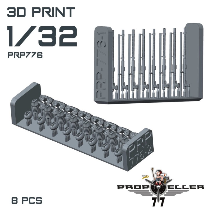 77 Propeller 77PRP776 MG 15 (8 pcs.) 1/32