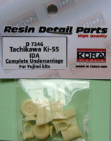 Kora Model D7246 Tachikawa Ki-55 IDA Undercarriage (FUJI) 1/72