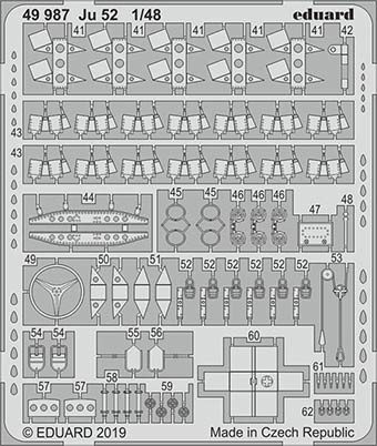 Eduard 49987 SET Ju 52 (REV)