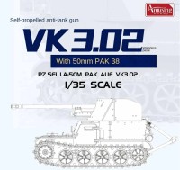 Amusing Hobby 35B005 50-мм САУ VK3.02 1/35