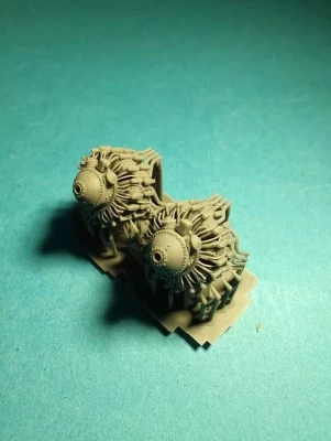 Fly model A0008 F7F Tigercat engines (3D Print) 1/72