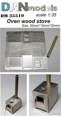 Dan Models 35510 Печь буржуйка с варочной панелью