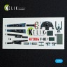 Reskit K72084 F-8E Crusader - interior 3D (ACAD) 1/72