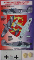 Kora Model DEC72265 Hawker Typhoon Mk.IB Early (Luftwaffe) декали декали 1/72